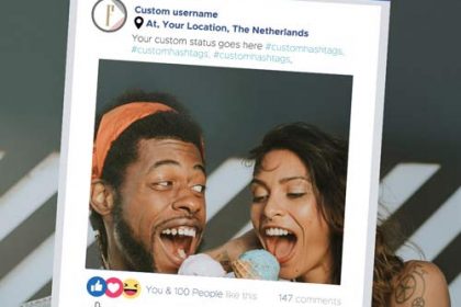 fotoframe, social media frame, poloroid frame